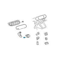 OEM 2009 Scion xB Bulb Diagram - 90010-01145