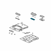 OEM 1996 Acura RL Lens Diagram - 34251-SZ3-003