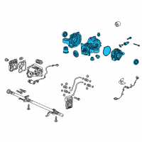 OEM Cadillac SRX Differential Diagram - 22896613