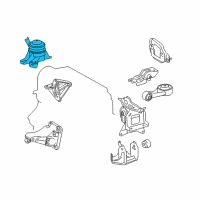 OEM 2012 Scion xD Side Mount Diagram - 12305-37190