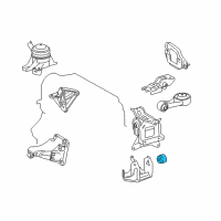 OEM 2011 Scion xD Damper Diagram - 12351-21070