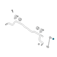 OEM Kia Rio Nut Diagram - 545592E000