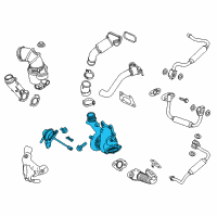 OEM 2014 Cadillac CTS Turbocharger Diagram - 12673349