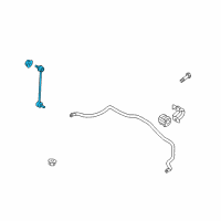 OEM Hyundai Tucson Link-Stabilizer Diagram - 54830-2S200