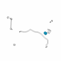 OEM 2013 Hyundai Tucson Bush-Stabilizer Bar Diagram - 54813-2S100