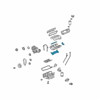OEM 2011 Chevrolet Impala Gasket Kit Diagram - 89017867