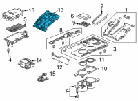 OEM 2022 Acura TLX Switch Assembly, Select Diagram - 54000-TGV-A82