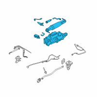 OEM Mercury Montego Vapor Canister Diagram - 7G1Z-9D653-C