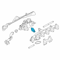 OEM BMW Steel Gasket Diagram - 11-71-8-574-365