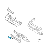 OEM Ford Focus Insulator Diagram - 8S4Z-5411268-A