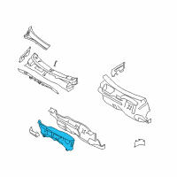 OEM 2010 Ford Focus Insulator Diagram - 8S4Z-5401588-A