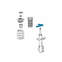 OEM 2018 Chevrolet Bolt EV Lower Spring Insulator Diagram - 95433804