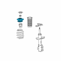 OEM 2018 Chevrolet Bolt EV Strut Mount Diagram - 42622150