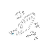 OEM Hyundai Elantra Coupe Bolt Diagram - 64195-B8000