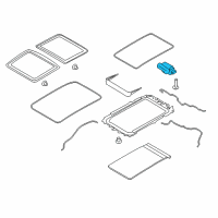 OEM Lincoln Motor Diagram - FA1Z-15790-A