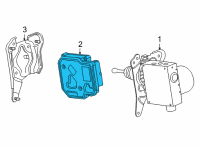 OEM Cadillac CT4 Module Diagram - 86779255