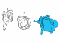 OEM 2021 Buick Envision ABS Control Unit Diagram - 84975675