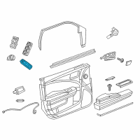 OEM 2011 Chrysler 300 Switch-Front Door Diagram - 68139805AD