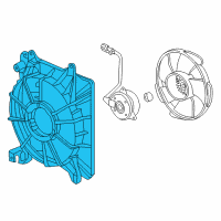 OEM Honda Civic Shroud Diagram - 19015-R1A-A02