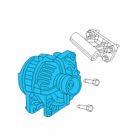 OEM 2021 Ram 3500 ALTERNATR-Engine Diagram - 4801313AE