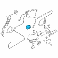 OEM Nissan Rogue Base Assy-Fuel Filler Diagram - G8120-4BAMA