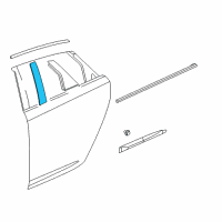 OEM 2015 Chevrolet Impala Applique Diagram - 23377435