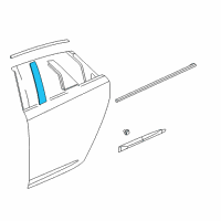 OEM 2014 Chevrolet Impala Applique Diagram - 23377435