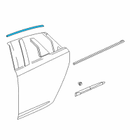 OEM 2019 Chevrolet Impala Reveal Molding Diagram - 84398704