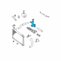 OEM 2001 Toyota Solara Water Outlet Diagram - 16304-0A010