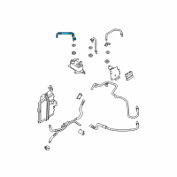 OEM Lincoln Cooler Pipe Diagram - HP5Z-7A031-B