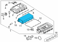 OEM 2021 Ford Mustang Cooler Diagram - KR3Z-6K775-A