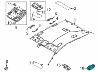 OEM 2021 Kia K5 Lamp Assembly-Rear PERSO Diagram - 92870J7000DNN