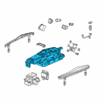 OEM 2019 Acura RLX Switch Sub-Assembly Diagram - 54100-TY2-L83