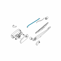 OEM 2005 Nissan Pathfinder Hose-Washer Diagram - 28975-EA500