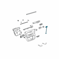 OEM GMC Acadia Limited Memory Switch Diagram - 25884881