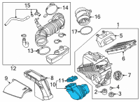 OEM 2022 Kia Carnival DUCT ASSY-AIR Diagram - 28240P2300