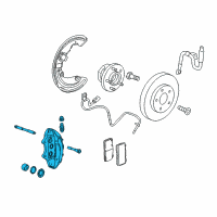 OEM 2019 Chevrolet Camaro Caliper Diagram - 84089058