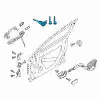 OEM 2020 Toyota Yaris Cylinder & Keys Diagram - 69052-WB001