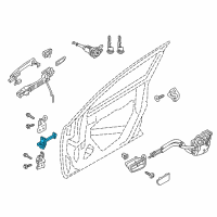 OEM 2018 Toyota Yaris iA Door Check Diagram - 68610-WB001