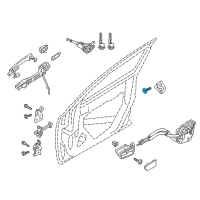 OEM 2018 Toyota Yaris iA Striker Screw Diagram - 90118-WB612