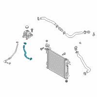 OEM 2016 Hyundai Tucson Hose & Clamp Assembly Diagram - 25450-D3300