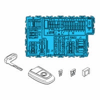 OEM Ford Ranger Body Control Module Diagram - JU5Z-15604-BP