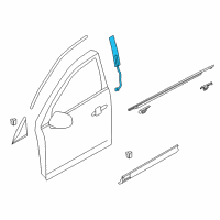 OEM 2011 Lincoln MKT Applique Diagram - BE9Z-7420554-A