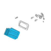 OEM Kia Optima Lamp Assembly-Rear Combination Diagram - 924103C000