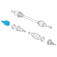 OEM Chevrolet Captiva Sport Inner Joint Diagram - 19149872