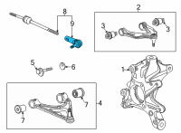 OEM Chevrolet Corvette Outer End Diagram - 84397019