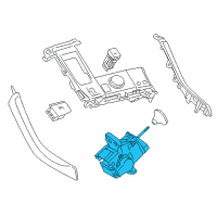 OEM Lexus CT200h Shift Assembly, Transmission Diagram - 33550-76070