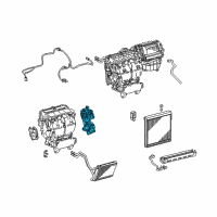 OEM 2011 Toyota Sienna Servo Diagram - 87106-08101