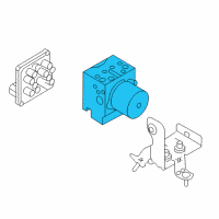 OEM 2014 Ford E-250 ABS Control Unit Diagram - 9C2Z-2C215-A