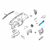 OEM Nissan FASTERNER-Instrument Panel Diagram - 68220-9GA1A